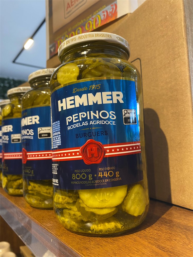 HEMMER PEPINO RODELAS/AGRIDOCE 440G