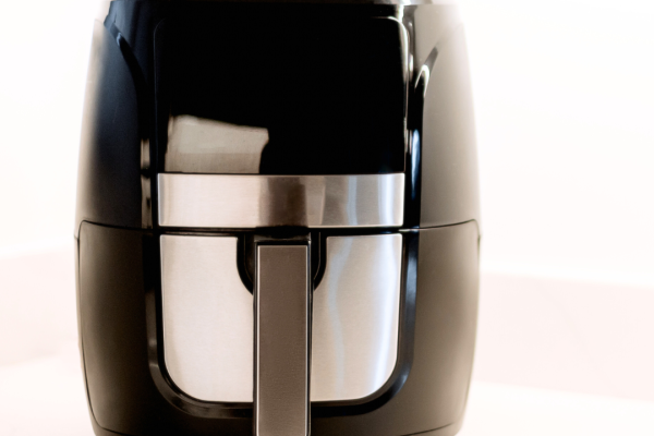 hamburguer artesanal na fridadeira air fryer